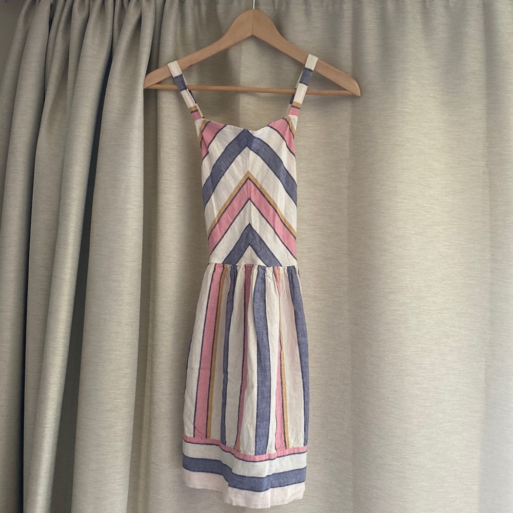 Carter Kid size 10-12 linen dress